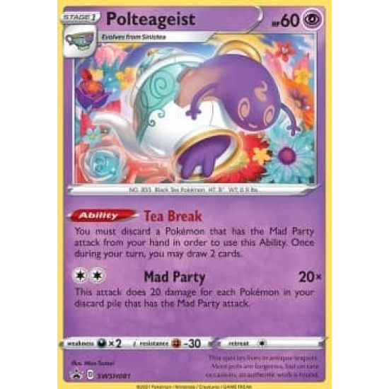Pokemon Karte Promo Holo Polteageist 