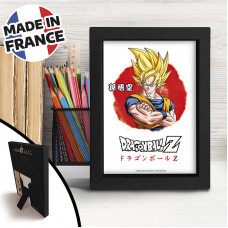Dragon Ball Z - Black Kraft Frame - Asian Art - Goku Super Saiyan 