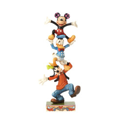 Teetering Tower (Goofy, Donald Duck and Mickey Mouse Figurin Teetering Tower (Goofy, Donald Duck and Mickey Mouse Figurin
