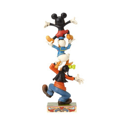 Teetering Tower (Goofy, Donald Duck and Mickey Mouse Figurin Teetering Tower (Goofy, Donald Duck and Mickey Mouse Figurin