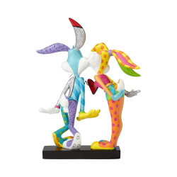 Lola Kissing Bugs Bunny Figurine Lola Kissing Bugs Bunny Figurine