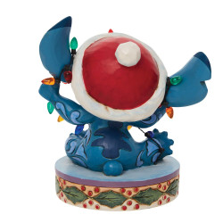 Stitch Wrapped in Lights Figurine Stitch Wrapped in Lights Figurine