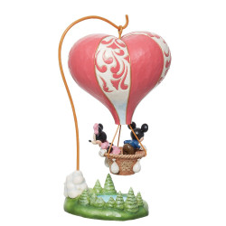 Love Takes Flight (Mickey & Minnie Mouse Heart Balloon Figur Love Takes Flight (Mickey & Minnie Mouse Heart Balloon Figur