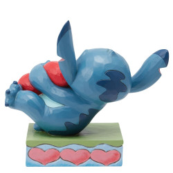 Stitch Hugging a Heart Figurine Stitch Hugging a Heart Figurine