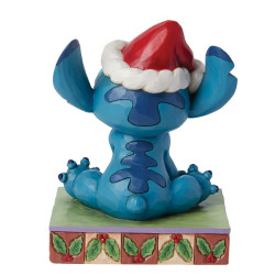 Santa Stitch with Scrump Figurine Santa Stitch with Scrump Figurine