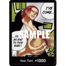 One Piece Card Game - [DON-0p02] DON!! Shanks Einzelkarte Englisch