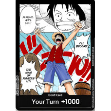 One Piece Card Game - [DON-Luffy] DON!! Luffy Einzelkarte Englisch