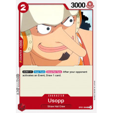 One Piece Card Game - [OP01-004] Usopp Rare Einzelkarte Englisch