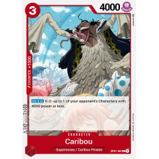 One Piece Card Game - [OP01-007] Caribou Common Einzelkarte Englisch