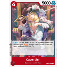 One Piece Card Game - [OP01-008] Cavendish Common Einzelkarte Englisch