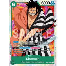 One Piece Card Game - [OP01-040] Kin'emon Super Rare Einzelkarte Englisch