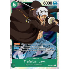 One Piece Card Game - [OP01-047] Trafalgar Law Super Rare Einzelkarte Englisch