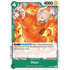 One Piece Card Game - [OP01-049] Bepo Rare Einzelkarte Englisch