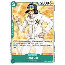 One Piece Card Game - [OP01-050] Penguin Common Einzelkarte Englisch
