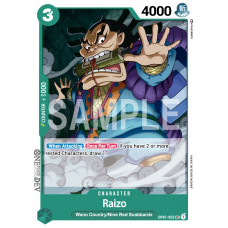 One Piece Card Game - [OP01-052] Raizo Uncommon Einzelkarte Englisch