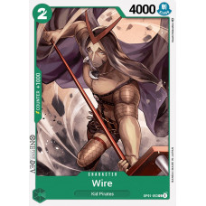 One Piece Card Game - [OP01-053] Wire Common Einzelkarte Englisch