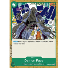 One Piece Card Game - [OP01-056] Demon Face Uncommon Einzelkarte Englisch