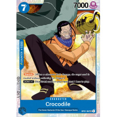 One Piece Card Game - [OP01-067] Crocodile Super Rare Einzelkarte Englisch