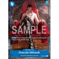 One Piece Card Game - [OP01-070] Dracule Mihawk Super Rare Alt-Art Einzelkarte Englisch