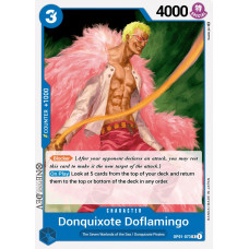 One Piece Card Game - [OP01-073] Donquixote Doflamingo Rare Einzelkarte Englisch