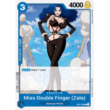 One Piece Card Game - [OP01-080] Miss Doublefinger(Zala) Common Einzelkarte Englisch