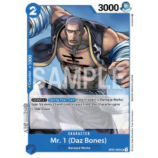One Piece Card Game - [OP01-083] Mr. 1 (Daz Bones) Uncommon Einzelkarte Englisch