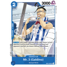 One Piece Card Game - [OP01-085] Mr. 3 (Galdino) Uncommon Einzelkarte Englisch