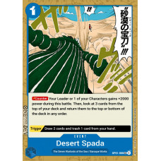 One Piece Card Game - [OP01-088] Desert Spada Uncommon Einzelkarte Englisch