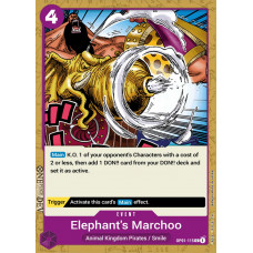 One Piece Card Game - [OP01-115] Elephant's Marchoo Common Einzelkarte Englisch