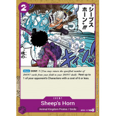 One Piece Card Game - [OP01-117] Sheep's Horn Common Einzelkarte Englisch