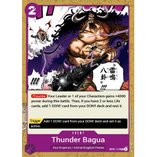 One Piece Card Game - [OP01-119] Thunder Bagua Rare Einzelkarte Englisch