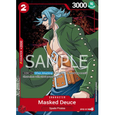 One Piece Card Game - [OP02-017] Masked Deuce Rare Alt-Art Einzelkarte Englisch