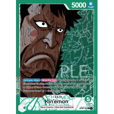 One Piece Card Game - [OP02-025] Kin'emon Leader Alt-Art Einzelkarte Englisch