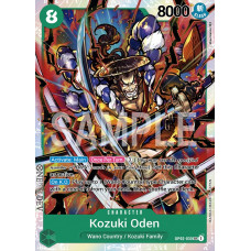 One Piece Card Game - [OP02-030] Kozuki Oden Super Rare Einzelkarte Englisch