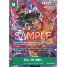 One Piece Card Game - [OP02-030] Kozuki Oden Super Rare Alt-Art Einzelkarte Englisch