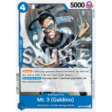 One Piece Card Game - [OP02-065] Mr. 3 (Galdino) Rare Einzelkarte Englisch