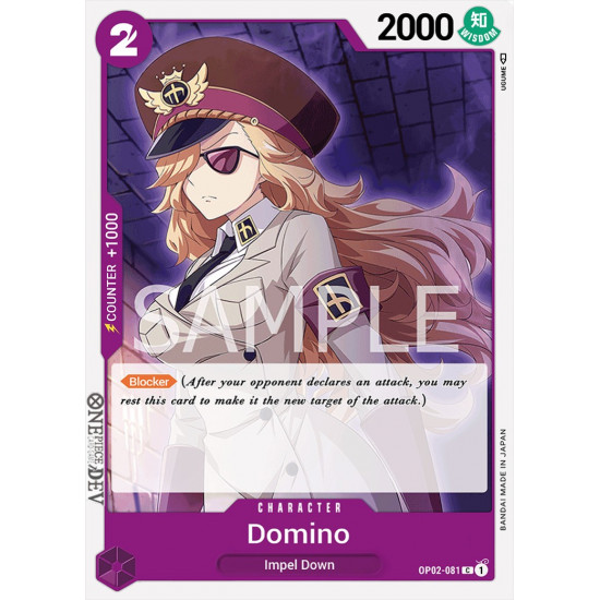 One Piece Card Game - [OP02-081] Domino Common Einzelkarte Englisch