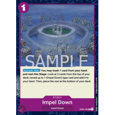 One Piece Card Game - [OP02-092] Impel Down Common Einzelkarte Englisch