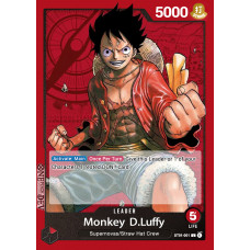 One Piece Card Game - [ST01-001] Monkey D. Luffy Leader Einzelkarte Englisch