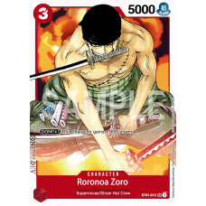 One Piece Card Game - [ST01-013] Roronoa Zoro Super Rare Einzelkarte Englisch