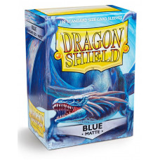 Dragon Shield - Matte Blue - Standard Size 100 Sleeves