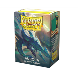 Dragonshield 100 Dual Matte Sleeves Aurora Standard Size