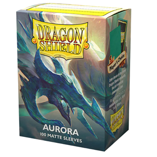 Dragonshield 100 Dual Matte Sleeves Aurora Standard Size