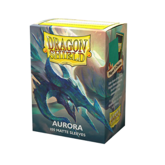 Dragonshield 100 Dual Matte Sleeves Aurora Standard Size