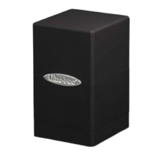 Ultra Pro Satin Tower Deck Box Schwarz