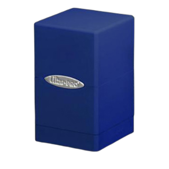 Ultra Pro Satin Tower Deck Box Blau Ultra Pro Satin Tower Deck Box Blau