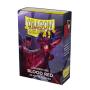 Dragonshield 60 Dual Matte Sleeves Blood Red