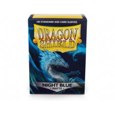 Dragon Shield - Matte Night Blue- Standard Size 100 Sleeves