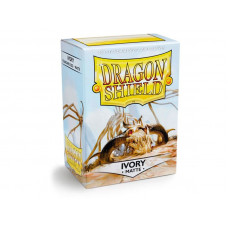 Dragon Shield - Matte Ivory - Standard Size 100 Sleeves