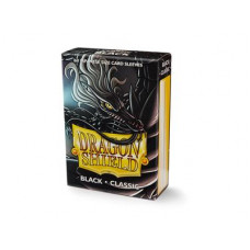Dragon Shield - Classic Black - Small/jap. Size - 60 Sleeves